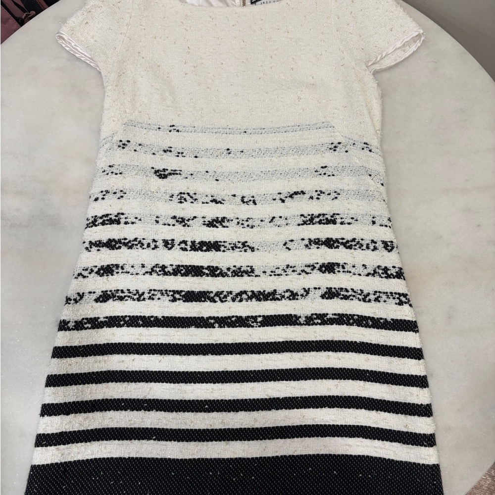 Chic Striped Dress Bergdorf Goodman